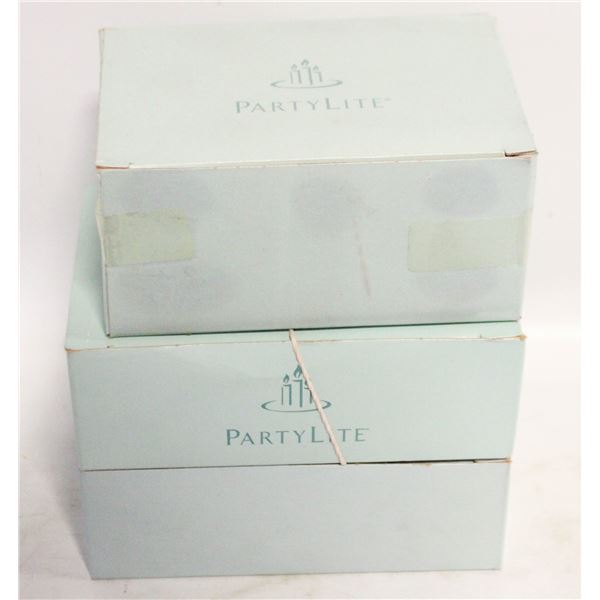 12 PARTYLITE "CRÈME CARAMEL" SCENTED VOTIVE CAND