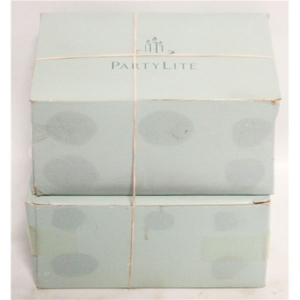 12 PARTYLITE "CRÈME CARAMEL" SCENTED VOTIVE CAND