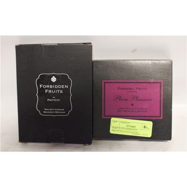 PARTYLITE FORBIDDEN FRUITS"PLUM PLEASURE"