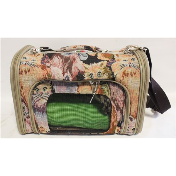 CAT THEME CAT CARRIER BAG + COVER + ACCESSORIES