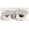 Image 1 : 2 CUISINART POTS WITH LIDS