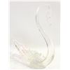 Image 1 : HAND BLOWN ART GLASS SWAN FIGURE