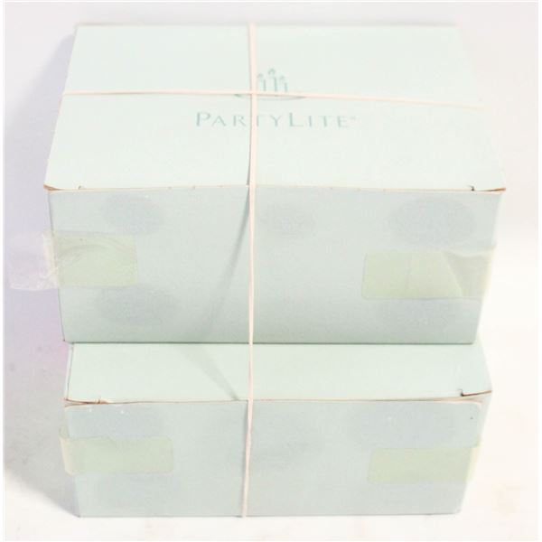 12 PARTYLITE "CRÈME CARAMEL" SCENTED VOTIVE CAND