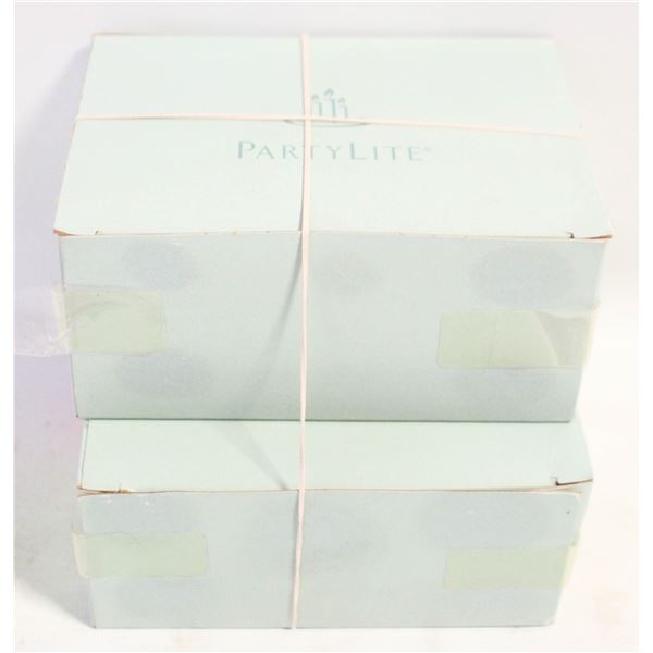 12 PARTYLITE "CRANBERRY AND BLACK CHERRY"