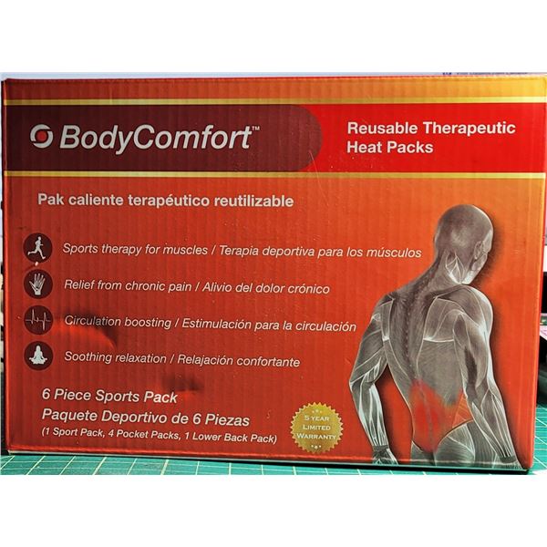 28)  LOT OF 6 RESUSABLE THERAPEUTIC