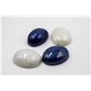Image 1 : #275-NATURAL MOONSTONE & LAPIZ LAZULI  116.50CT