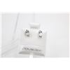 Image 1 : #112-NATURAL TOPAZ STUD EARRINGS