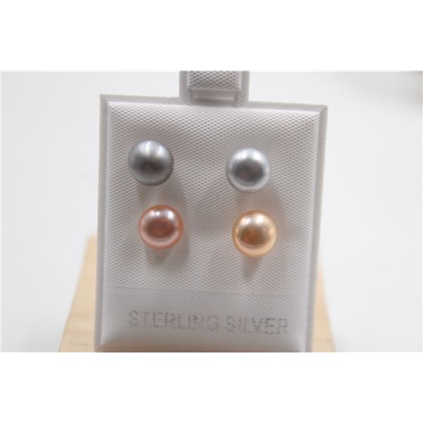 #125-NATURAL AKOYA PEARL STUD EARRINGS