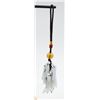 Image 1 : #93- NATURAL JADE JADITE & AGATE CAR HANGER