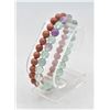 Image 1 : #110-NATURAL SAND STONES & MULTI-COLOUR  FLOURITE