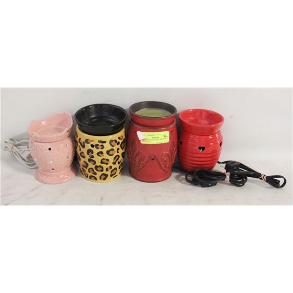 2 SCENTSY LIGHTS/WARMERS FOR WAX MELTS