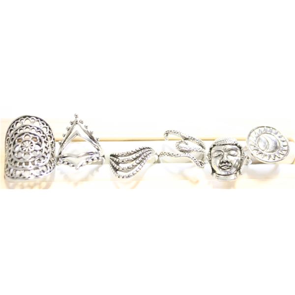 NEW 6 PCS/SET RING SET