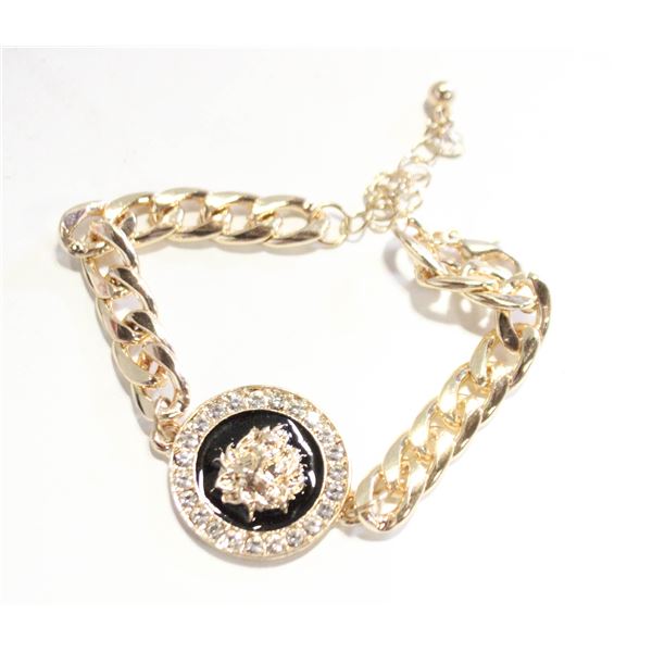NEW REPLICA VERSACE GOLD TONED BRACELET
