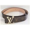 Image 1 : ESTATE REPLICA LV MONOGRAMED BELT