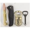 Image 1 : ESTATE BOTTLE OPENERS & KNIFE-ESTATE