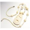 Image 1 : ESTATE HAND CARVED BONE ELEPHANT