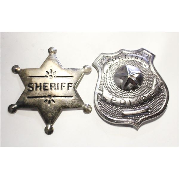 ESTATE VINTAGE SHERIFF & POLICE PIN