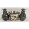 Image 1 : ANTIQUE GORHAM BOWL & S.P SET-ESTATE