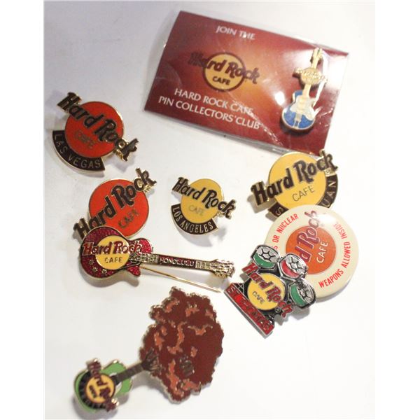 ESTATE HARD ROCK CAFE PINS COLLECTION
