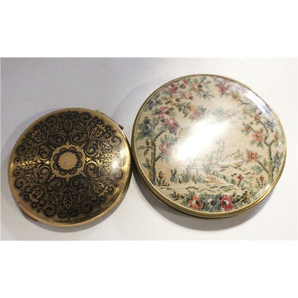 2 VINTAGE ESTATE COMPACTS TOGETHER-ESTATE