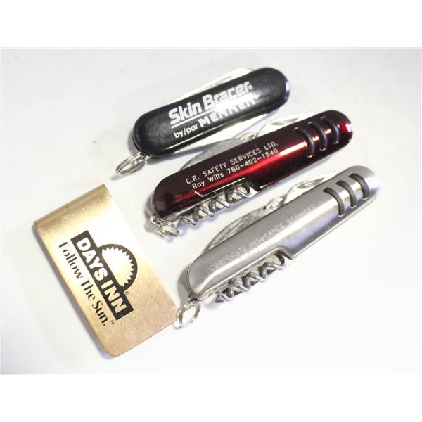 ESTATE MONEY CLIP & POCKET KNIVES-ESTATE