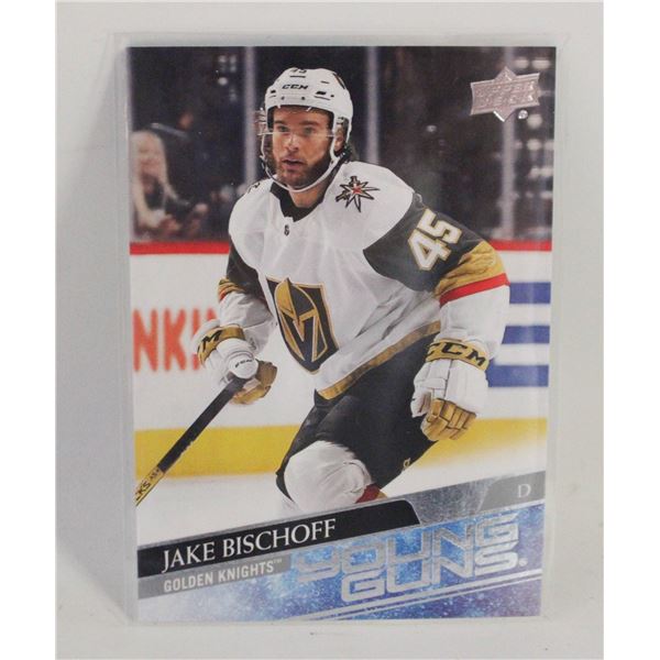 YOUNG GUNS JAKE BISCHOFF GOLDEN KNIGHTS