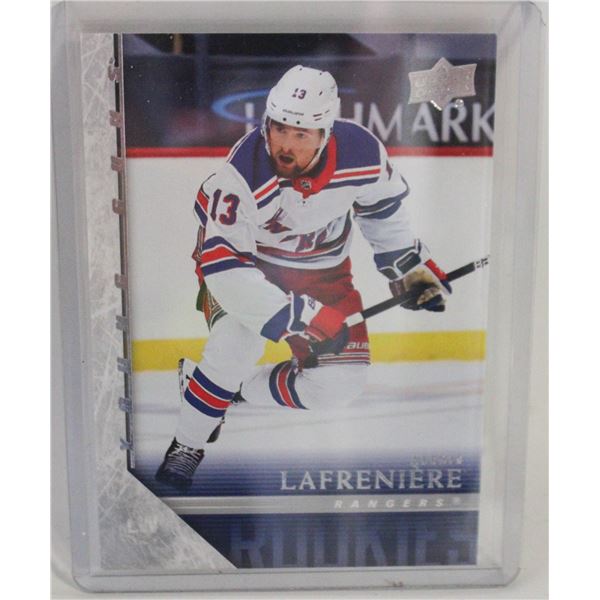 ALEXIS LAFRENIERE ROOKIE