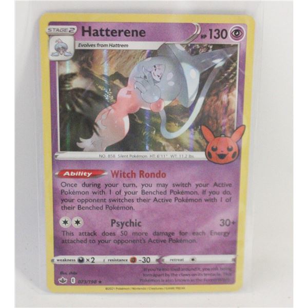 HATTERENE HOLO TRICK OR TRADE 073