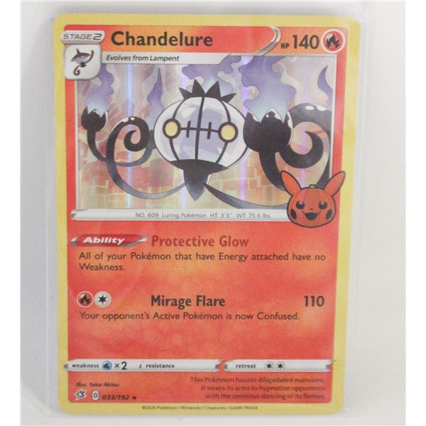 CHANDELURE HOLO TRICK OR TRADE 033