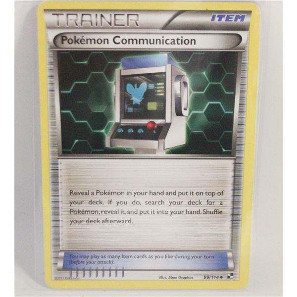 TRAINER POKEMON COMMUNICATION 99