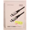 Image 1 : NEW SEALED SWOOSH CORD USBC TO USBC CABLE 100W