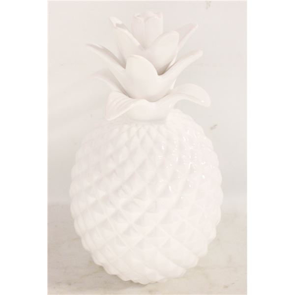LARGE CERAMIC PINEAPPLE 12”