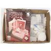 Image 1 : PLASTIC CANVAS & 8 VINTAGE DESIGN BOOKS