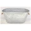 Image 1 : ICE BUCKET (CHEERS) METAL 8.3” X 18.5” OVAL