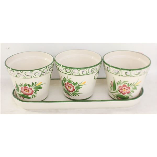 VINTAGE POTTERY RCCL HAND PAINTED