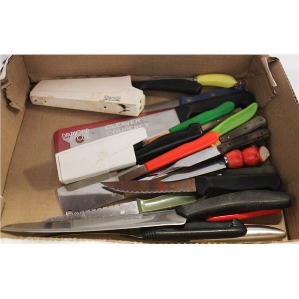 BOX KITCHEN KNIVES