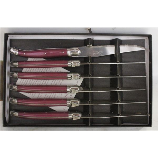 LAGUIOLE INOX STEAK KNIFES