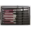 Image 1 : LAGUIOLE INOX STEAK KNIFES
