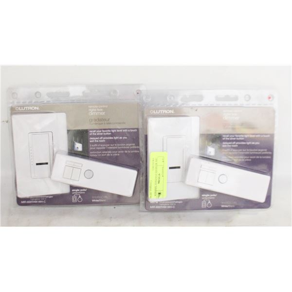 2PK REMOTE CONTROL DIMMER SWITCHES