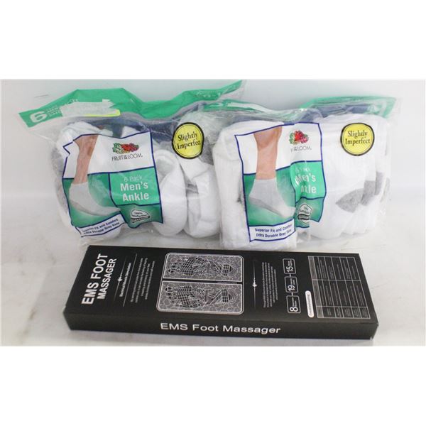 2 NEW SEALED FRUIT OF THE LOOM 6PRS PER