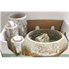 Image 1 : 5 PCS BOWL/VASE/CANDLE HOLDERS