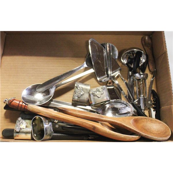 KITCHEN KNIVES /SALAD SPOONS & MORE