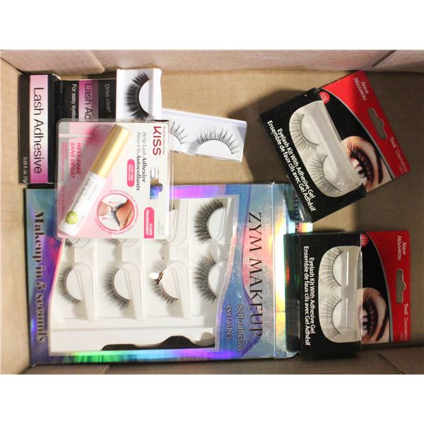 FLAT OF EYELASHES AND RELATED PRODUCTS