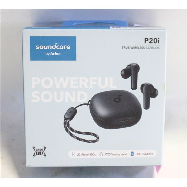 NEW SEALED SOUNDCORE BY ANKER WIRELESSE EARBUDS