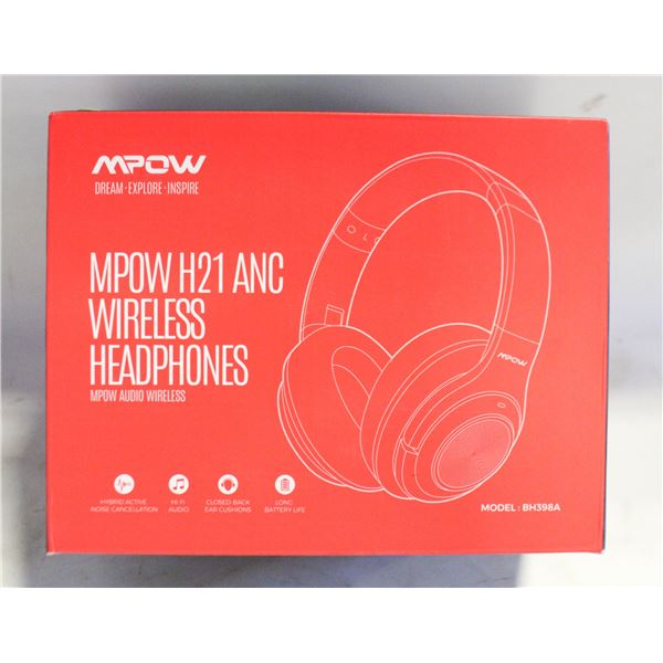 NEW SEALED MPOW WIRELESS HRADSET BLUETOOTH 5.0