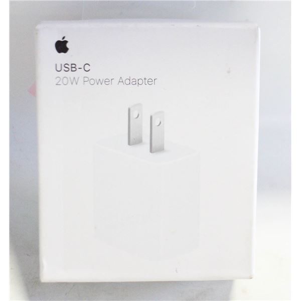BRAND NEW SEALED 20 WATTS USBC POWER ADAPTER