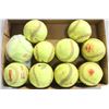 Image 1 : FLAT OF 10 SOFTBALLS
