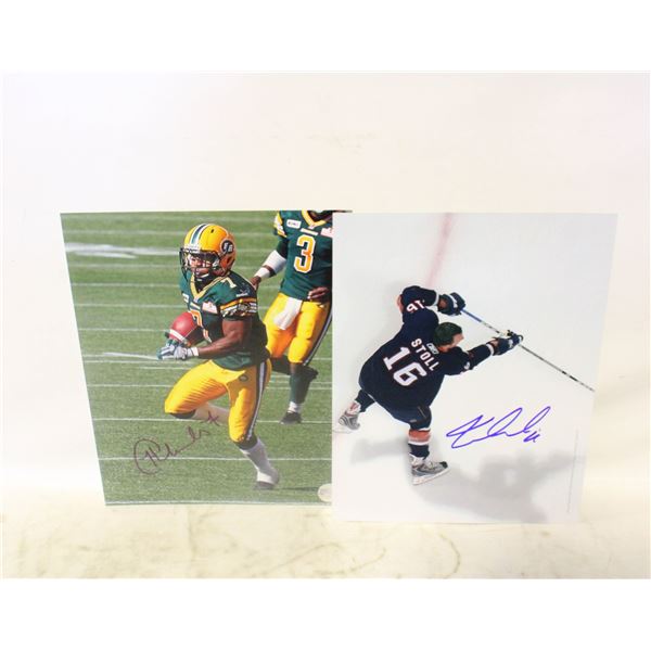 UNAUTHENTICATED SIGNED PICTURES: JARRET