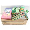 Image 1 : BOX POKER CHIPS AND PLAYING CARDS