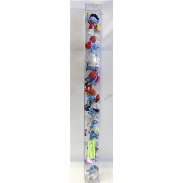 VINTAGE SMURF FIGURINES ALL TOGETHER ESTATE
